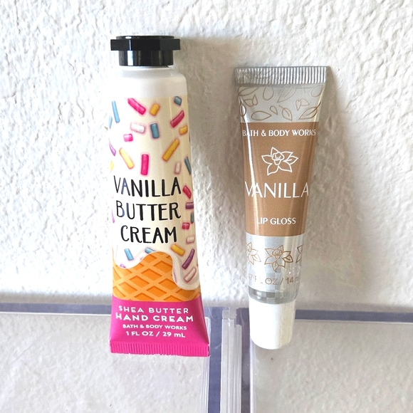 Vanilla Bath and Body Works Hand cream + Lip gloss - Picture 4 of 4